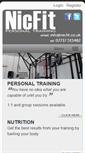 Mobile Screenshot of nicfit.co.uk